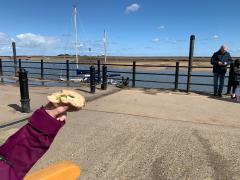 Lunch stop at Wells-next-the-Sea
